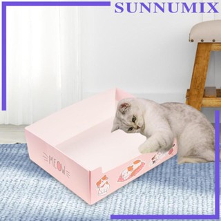 [Sunnimix] ถาดใส่ทรายสัตว์เลี้ยง แบบใช้แล้วทิ้ง สําหรับกระต่าย แมว