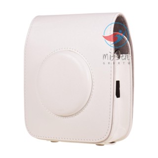 กระเป๋าเคสหนัง PU แบบพกพา พร้อมสายคล้องไหล่ สําหรับกล้อง Fujifilm Fuji Instax SQ20