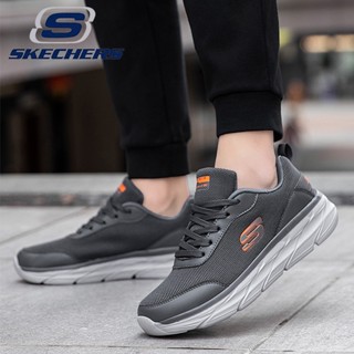 พร้อมส่ง Skechers_ MAX CUSHION รองเท้ากีฬา รองเท้าวิ่ง บาสเก็ตบอล พื้นหนา ทนต่อการสึกหรอ สําหรับผู้ชาย และผู้หญิง