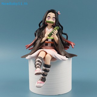 Onebaby โมเดลฟิกเกอร์ PVC อนิเมะ Demon Slayer Nezuko Seated Kneeling Pose ของเล่นสําหรับเด็ก