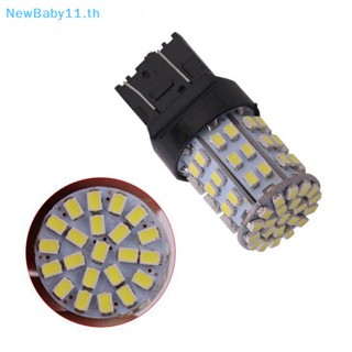 Onebaby หลอดไฟเลี้ยว ไฟเบรก LED T20 7443 1206 6000K 64SMD สีขาว 2 ชิ้น