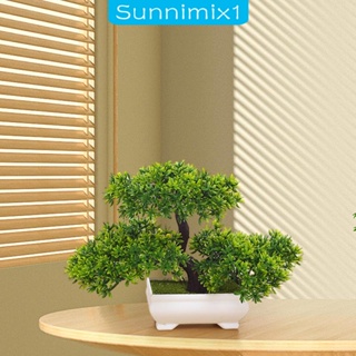 [Sunnimix1] ต้นบอนไซประดิษฐ์ สไตล์ญี่ปุ่น สําหรับตกแต่งห้องนั่งเล่น ห้องน้ํา