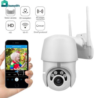 WIFI กล้องกล้อง IP กลางแจ้งแบบพกพาโดมกล้องวงจรปิด Security Cam 2MP ไร้สายความเร็วหมุนการติดตามอัตโนมัติ Panoramic Home กล้องเฝ้าระวังกลางแจ้ง Home home home