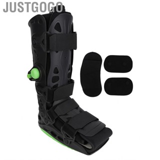 Justgogo Air Walking Boot Full  Dual Gasbags Inflatable Pneumatic Shock Absorbing US