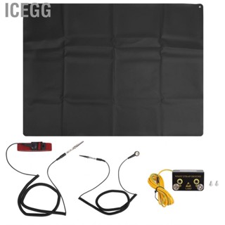 Icegg Grounding Pad Mat Kit Improves Sleep Breathable Highly Conductive Eliminate Static Reduce Inflammation for Sleeping