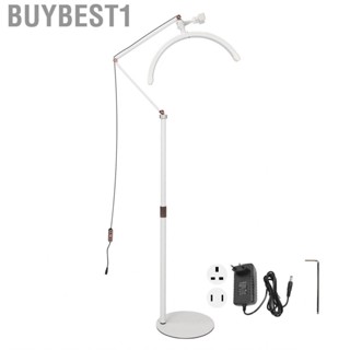 Buybest1 Half Moon Light  U Shaped Floor Lamp Rotatable 20W  with Phone Holder for Manicure