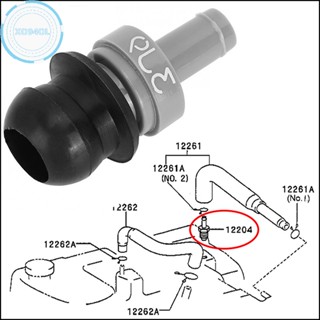 Xo94ol วาล์วซีลช่องระบายอากาศเครื่องยนต์รถยนต์ PCV 12204-15050 90480-18001 2 ชิ้น ต่อชุด