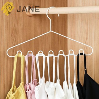 Jane ไม้แขวนเสื้อเหล็ก ทนทาน พร้อมร่องคลื่น 7 ร่อง สําหรับแขวนเสื้อ