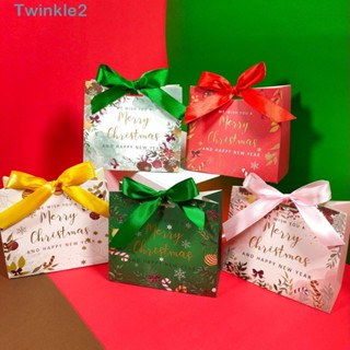 Twinkle ถุงกระดาษใส่คุ้กกี้ ตังเม ลายคริสต์มาส