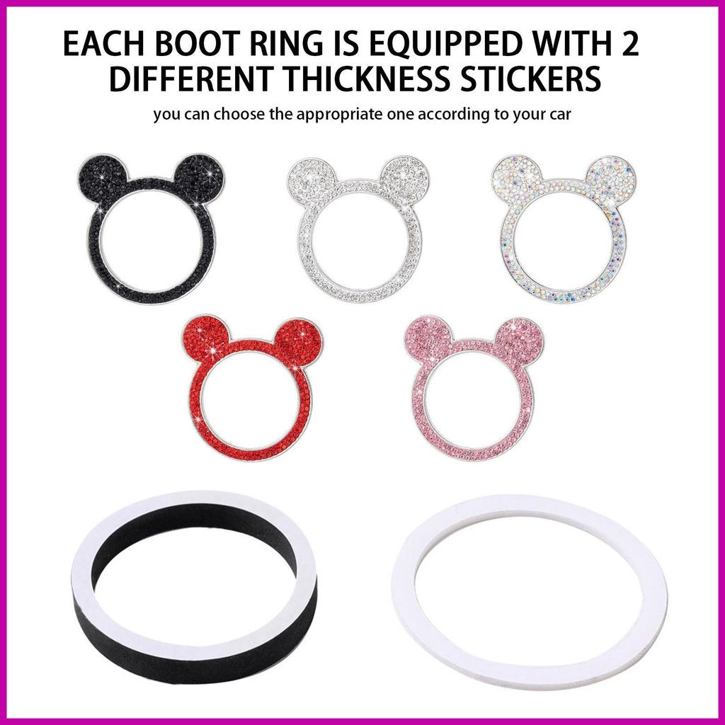 ฝาครอบปุ่มสตาร์ทเครื่องยนต์ แบบมีกาวในตัว - รูปที่ 2