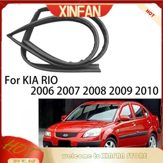 Xinfan ยางช่องประตูรถยนต์ สําหรับ Hyundai KIA RIO 2006 2007 2008 2009 2010 1 ชิ้น