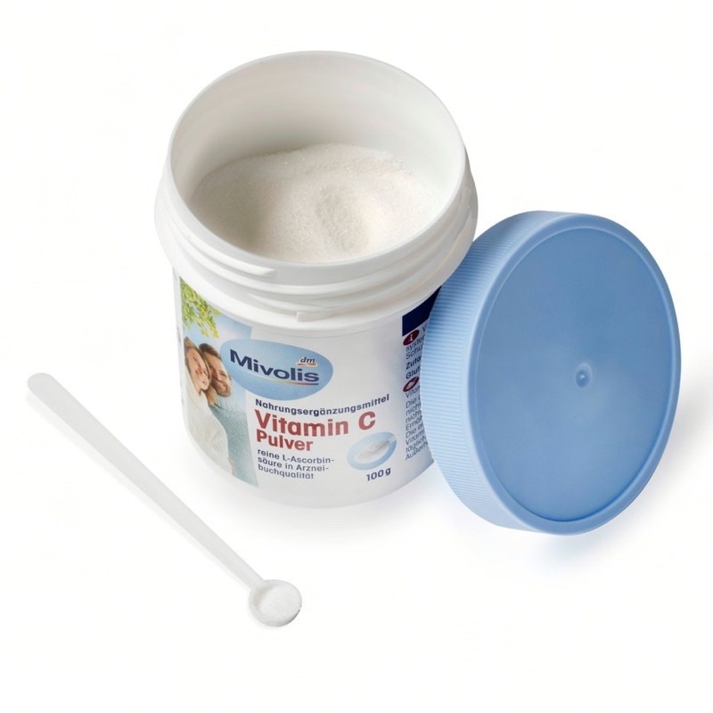 Mivolis Vitamin C Pulver วิตามินซีชนิดผง จากเยอรมัน 100g.