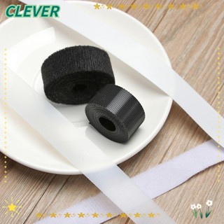 Clever สติกเกอร์เทปมายากล สีดํา และสีขาว สําหรับตกแต่งเสื้อผ้าตุ๊กตา DIY