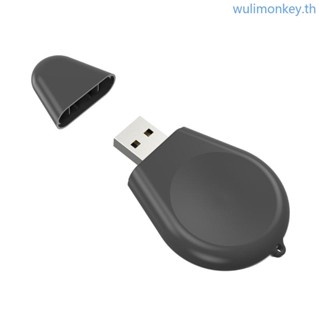 Wu อะแดปเตอร์แท่นชาร์จสมาร์ทวอทช์ USB สําหรับ Watch 5 Pro 4 3