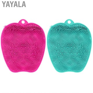 Yayala Shower Foot Scrubber Prevent Slip Suction Cup Fatigue Relief Bath Wash Mass