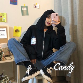 Candy Kids  เสื้อผ้าผู้ญิง แขนยาว เสื้อฮู้ด คลุมหญิง สไตล์เกาหลี แฟชั่น  ทันสมัย สบาย พิเศษ ทันสมัย WWY239033O 36Z230909