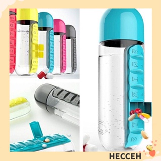 Hecceh 2 in 1 ขวดน้ํา กันรั่วซึม 600 มล. สําหรับกลางแจ้ง