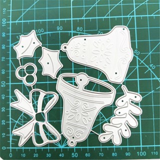 Love* แม่แบบตัดกระดาษ ลายคริสต์มาส สําหรับตกแต่งสมุดภาพ การ์ดวันเกิด DIY