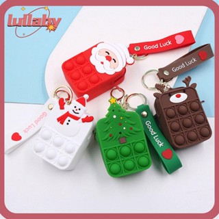 Lullaby Fidget Toy ปลอดสารพิษ กันน้ํา กระเป๋าสตางค์ กระเป๋าใส่เหรียญ พวงกุญแจ บรรเทาความเครียด