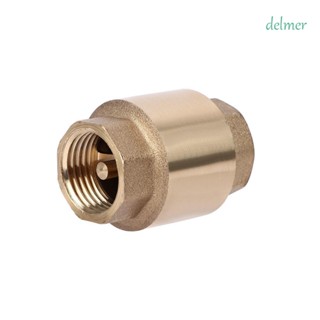 Delmer เช็ควาล์ว 1/2 นิ้ว แนวตั้ง In-Line Stop Valve