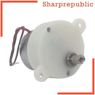 [Sharprepublic] มอเตอร์ลดความเร็ว DC 3V 6V 12V ขนาดเล็ก DIY