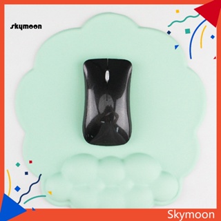 Skym* แผ่นรองเมาส์ ซิลิโคน รูปก้อนเมฆ กันลื่น ออกแบบตามหลักสรีรศาสตร์ พร้อมแผ่นรองเมาส์ แบบนิ่ม สําหรับสํานักงาน