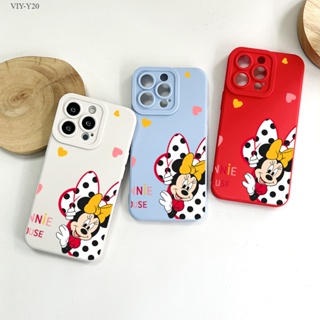 VIVO Y20 Y20i Y20S G Y12S Y12A Y17 Y15 Y12 Y16 Y19 Y91 Y95 Y91C Y1S 2021 เคสวีโว่ สำหรับ Cartoon Mouse  เคส เคสโทรศัพท์