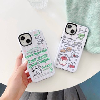 เคสป้องกันโทรศัพท์มือถือ TPU PC กันกระแทก คุณภาพสูง สําหรับ iPhone 14 14pro 14promax 11 12 13pro max