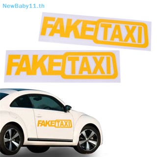 Onebaby ใหม่ สติกเกอร์ไวนิล ลาย FAKE TAXI สําหรับติดตกแต่งรถยนต์ JDM Drift Race