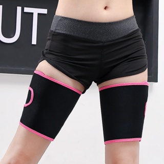 1pair Soft Running Stretchy Sweat Weight Loss Fitness Equipment Fat Neoprene Thigh Trimmer