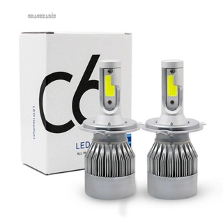 ไฟหน้าซีนอน LED 9V เป็น 36V 200W 6000K สําหรับรถยนต์ รถบรรทุก 2 ชิ้น