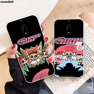 เคสโทรศัพท์มือถือ ซิลิโคนนิ่ม ลายพาวเวอร์พัฟฟ์เกิร์ล รูปแบบที่ 04 สําหรับ Nokia 6 3 5 3310 7 6.1 2.1 3.1 X3 X5 X7 X6 5.1 7.1 8.1 8 Plus 2.2 3.2 4.2 2018