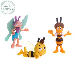 Gentlehappy โมเดลฟิกเกอร์การ์ตูนผึ้ง Maya The Bee ของเล่น ของขวัญ สําหรับเด็ก