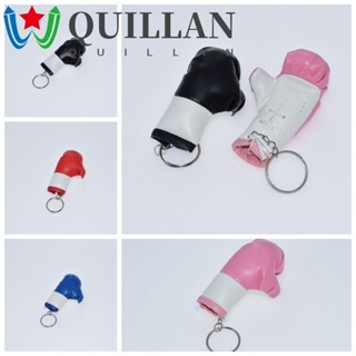 Quillan จี้ถุงมือชกมวย PVC ขนาดเล็ก น่ารัก ของขวัญ สําหรับเด็กผู้หญิง