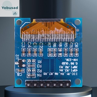 [Yobusad.th] บอร์ดโมดูลจอแสดงผลอนุกรม IIC SPI IIC SSD1306 7Pin 0.96 นิ้ว สําหรับ Arduino 51 STM32