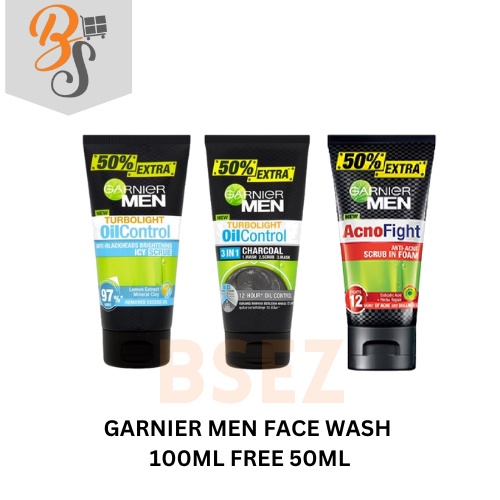 Garnier MEN FACE WASH 150ML/100ML