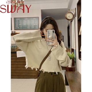 SWAY เสื้อคลุม เสื้อกันหนาว เท่ สไตล์ คลาสสิค ทันสมัย WMY2390HVX37Z230914