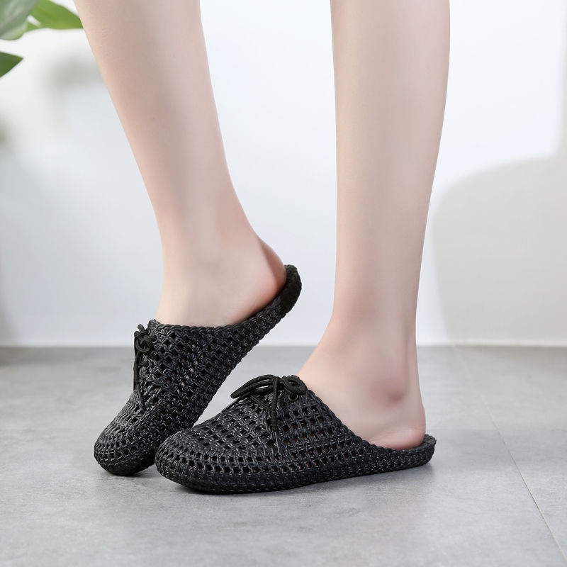 พร้อมส่ง🚚 รองเท้าแตะผู้หญิง ส้นแบน slipper แฟชั่น นุ่ม หัวหมวก เย็นสบาย A-016