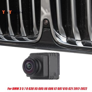 『yueywh524』กล้องมองหลังรถยนต์ สีดํา สําหรับ BMW 3 5 7 8 G38 X5 G05 X6 G06 X7 G07 G15 G21 2017-2022 1 ชิ้น