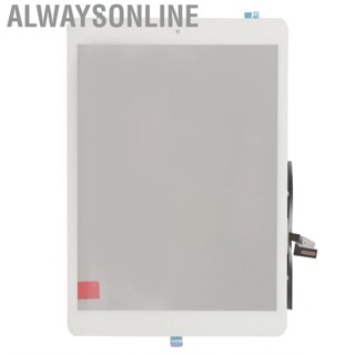 Alwaysonline Tablet Touch Screen White Digitizer Assembly Tempered Glass