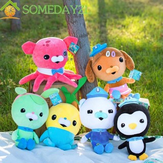 Somedayzl Octonauts ตุ๊กตากัปตัน 19 ซม. ของเล่นเด็กผู้หญิง Kwazii ปาร์ตี้ ของขวัญ เด็ก ตุ๊กตาการ์ตูน