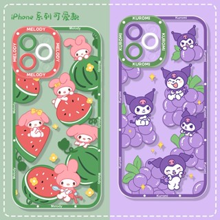 เคสโทรศัพท์มือถือนิ่ม แบบใส ลายอนิเมะ melody kuromi น่ารัก สําหรับ infinix Zero 5G X Note 12 G96 Hot 30 VIP 30i 20 20s 20i 11S NFC 8 9 10 10S Pro 11 Play Smart 7 5 Tecno Spark go 2023