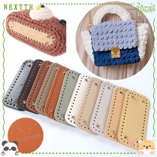 Nextth กระเป๋าหนัง PU ลายนก แฮนด์เมด