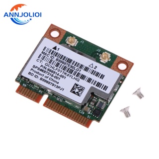 การ์ดไร้สาย PCI-E Dual Band 2 4+5G 300M 802 11a b g n WiFi BT4 0 ขนาดเล็ก