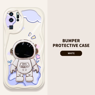 Ybd INS เคสโทรศัพท์มือถือแบบนิ่ม กันกระแทก ลายนักบินอวกาศ สําหรับ Huawei P30 Pro P40 Pro P50 Pro P60 Pro P60