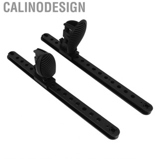 Calinodesign Kayak Foot Brace Adjustable Locking Pegs Plastic Material for Boat Canoe