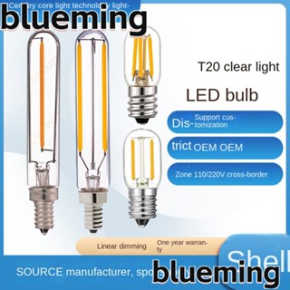 Blueming2 หลอดไฟคริสตัล 1W 2W T20 LED สีขาวอบอุ่น 2200K 2700K สําหรับตกแต่งบ้าน