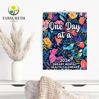 Tarsureth ปฏิทินแขวนผนัง ปฏิทิน 2024 2024 แบบสร้างสรรค์ สําหรับบ้าน