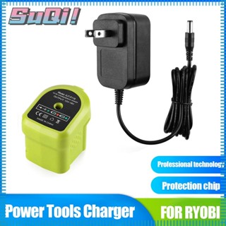 Suqi อะไหล่ที่ชาร์จแบตเตอรี่ 12V 14.4V 18V P107 P108 กันไฟ สําหรับ Ryobi