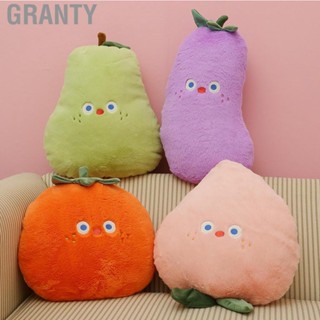 Granty Fruit Pillow Cute Soft Fluffy PP Cotton Colorfast Cartoon Cushion for Office Home